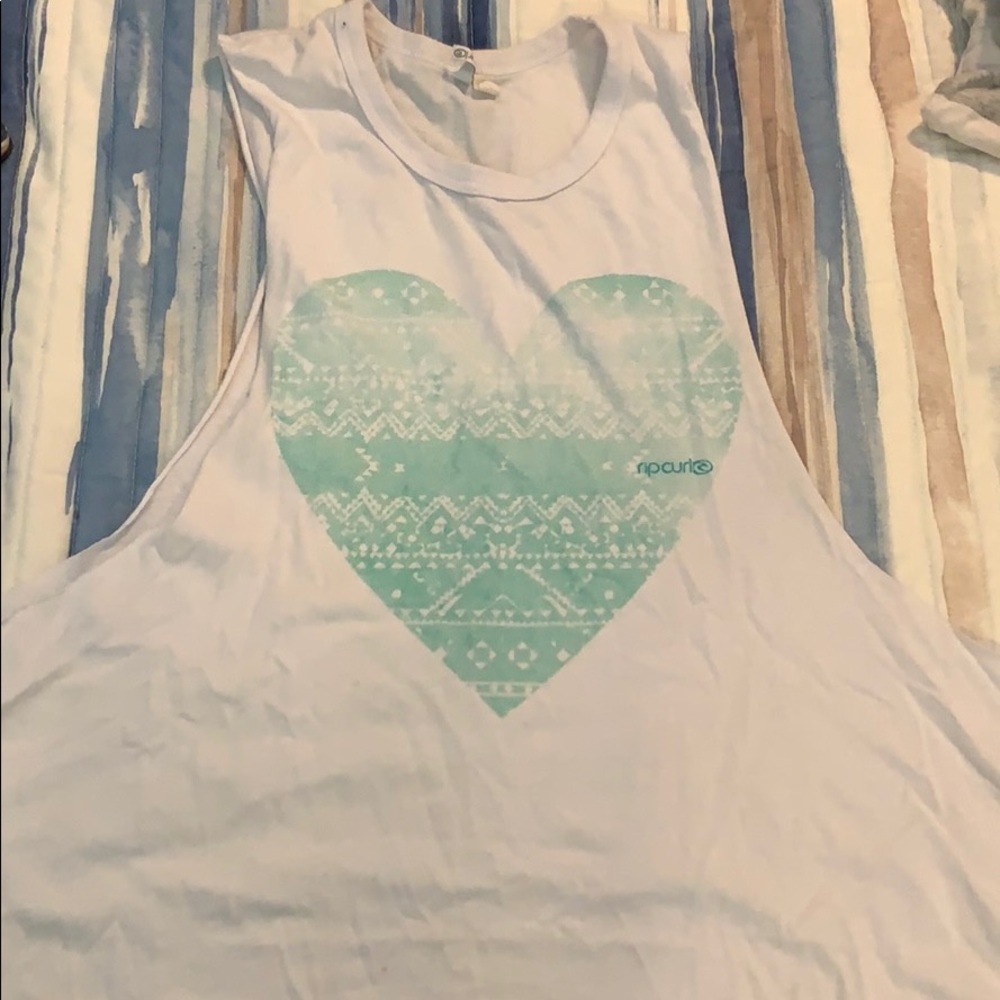 Ripcurl heart tank top